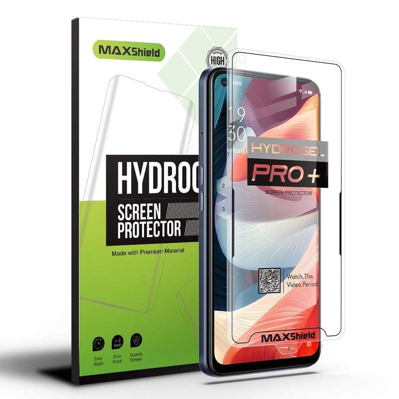 2 Pack HYDROGEL FLEXIBLE Film Screen Protector For OPPO A92 /A72 /A53 /A52