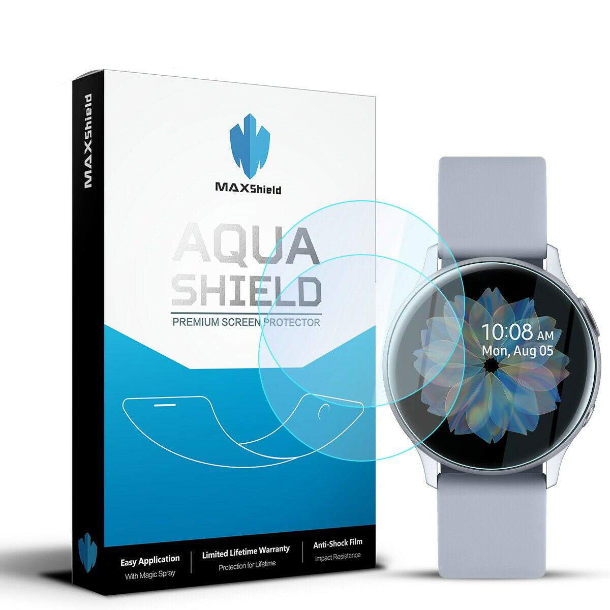Full Coverage Waterproof Screen Protector For Samsung Galaxy Watch Active 2 40mm