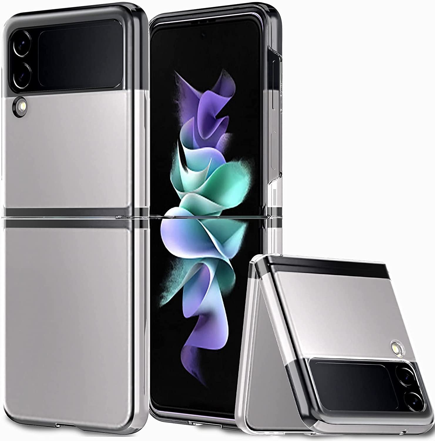 Shockproof Clear Slim Case For Samsung Galaxy Z Flip 3 /Fold 3 5G