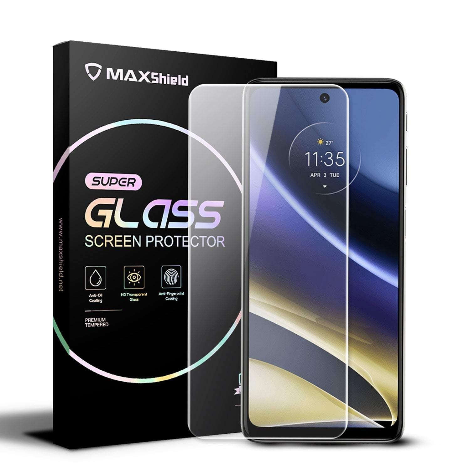 Tempered Glass Screen Lens Protector For Motorola Moto E22i