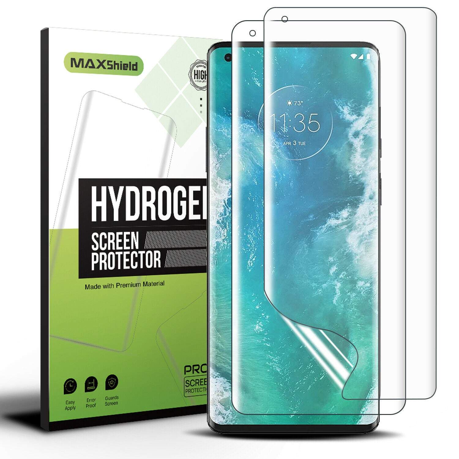 Hydrogel Full Coverage HD Soft Flex Screen Protector For Motorola Moto Edge 5G