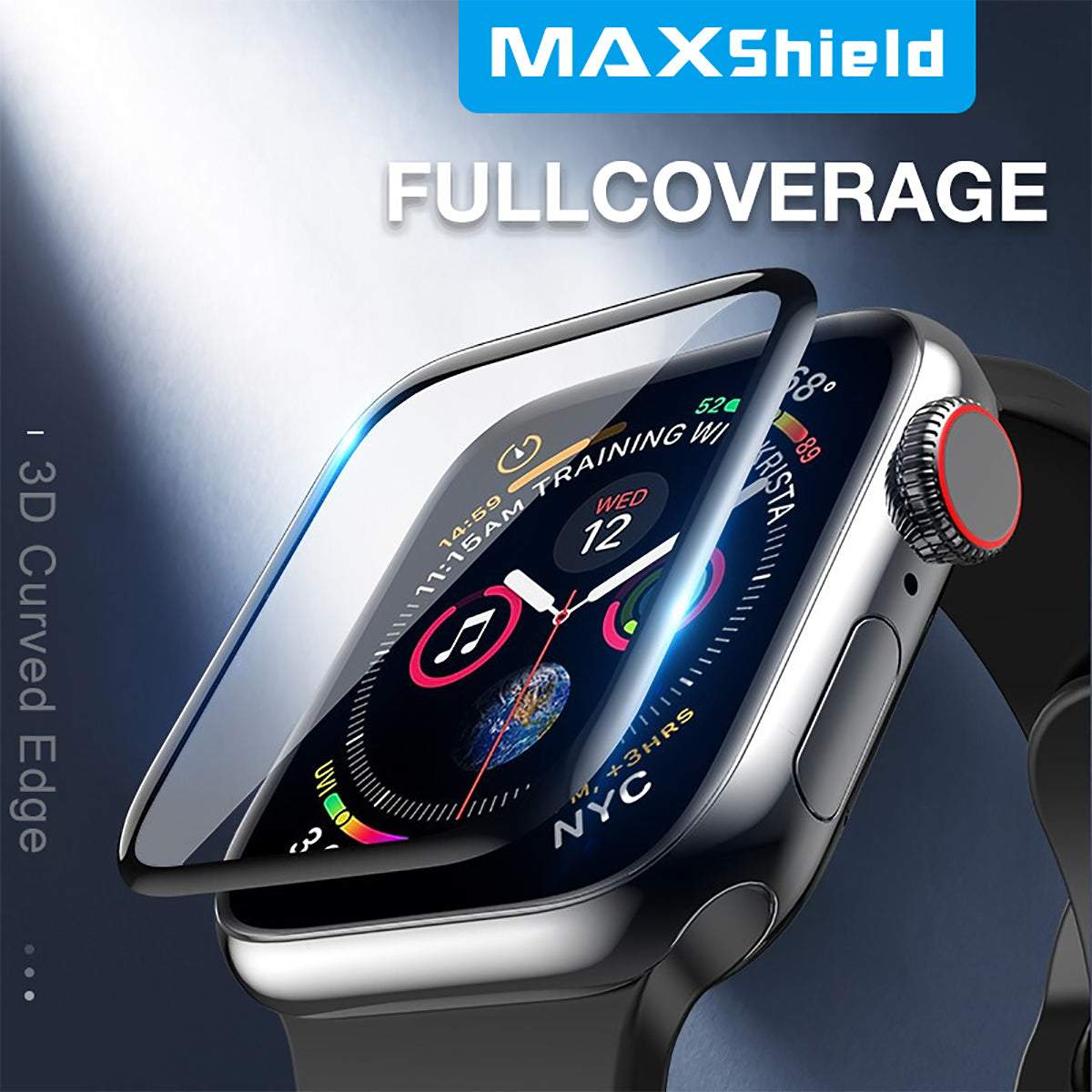 6D Curved Screen Protector 38mm For Apple Watch Series 4/3/2/1