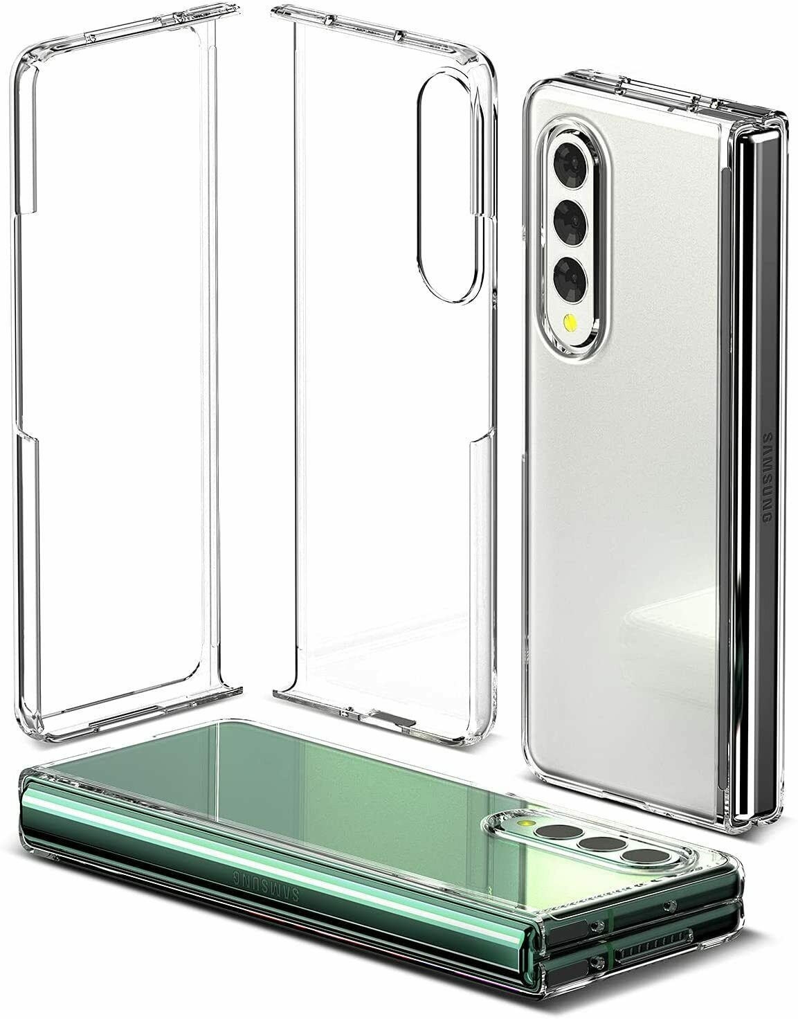 Premium Clear Heavy Duty Shockproof Case For Samsung Galaxy Z Fold 3 5G