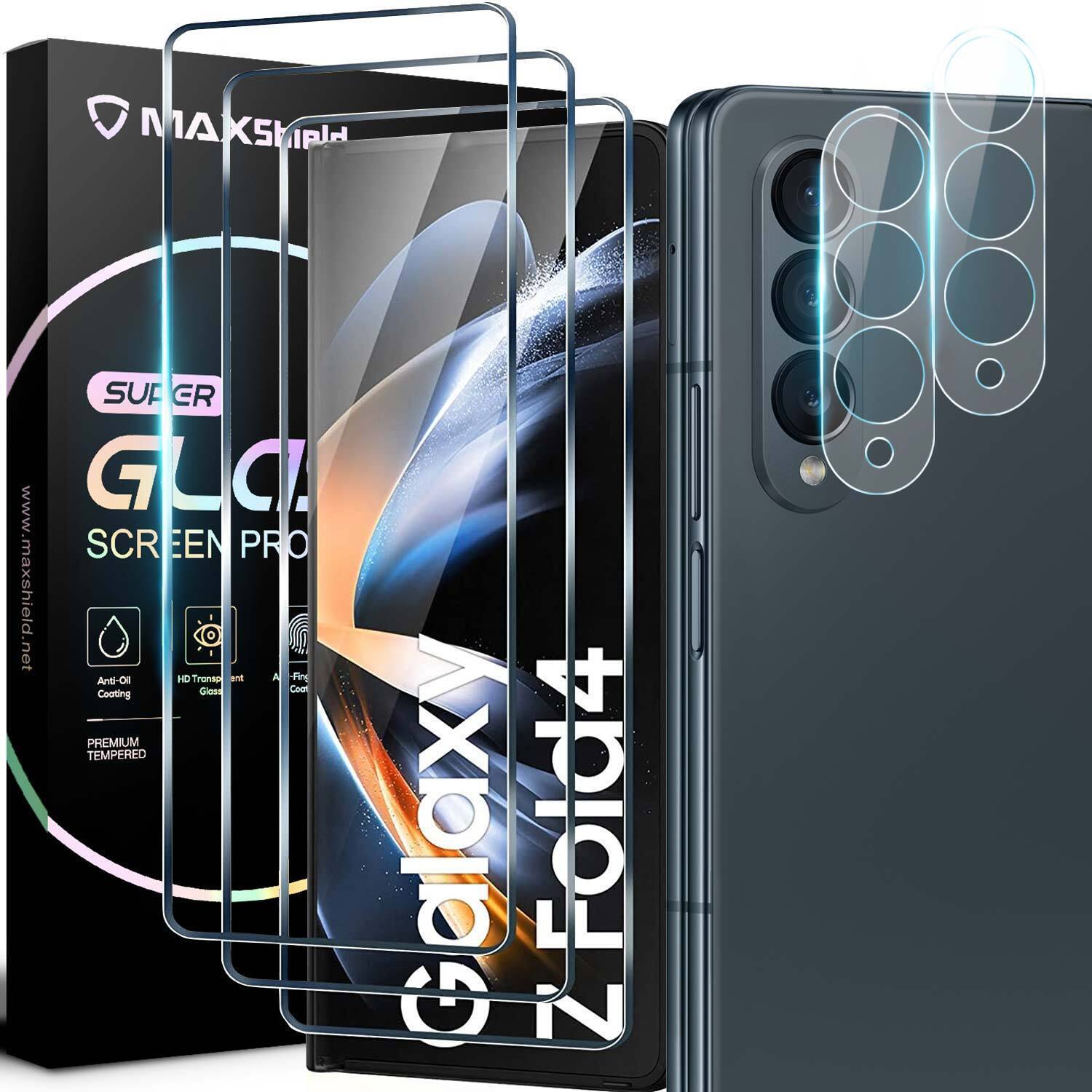Tempered Glass Screen Lens Camera Protector For Galaxy Z Fold 3 5G